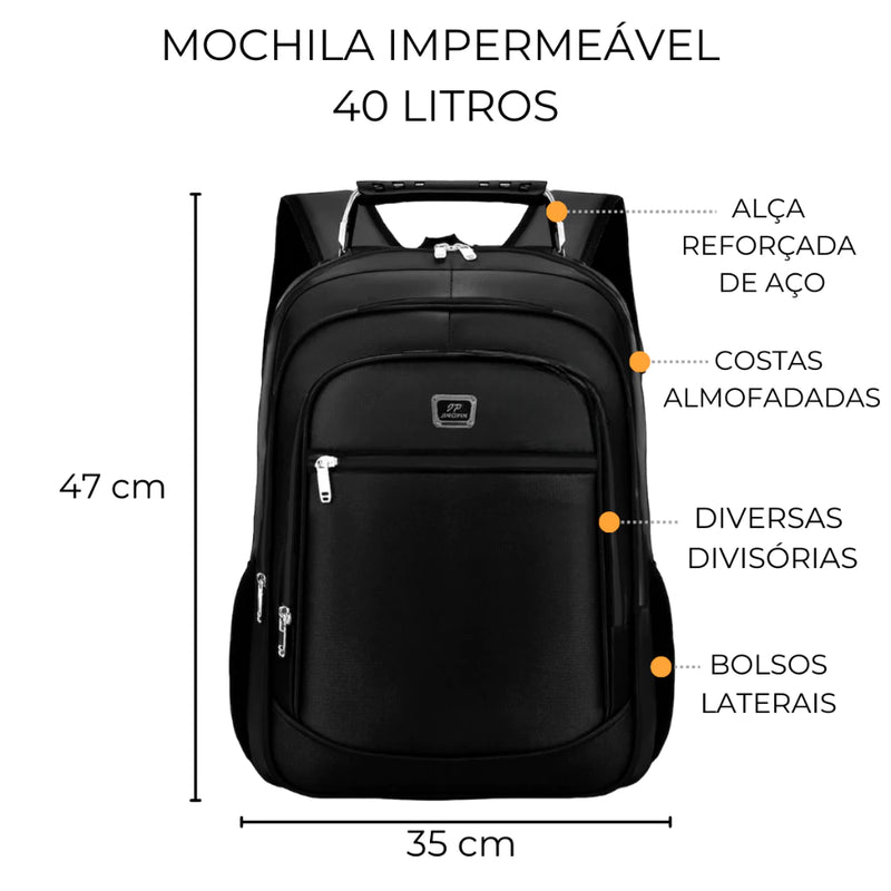 Mochila de Emergência 80 itens Kit sobrevivência Primeiros Socorros